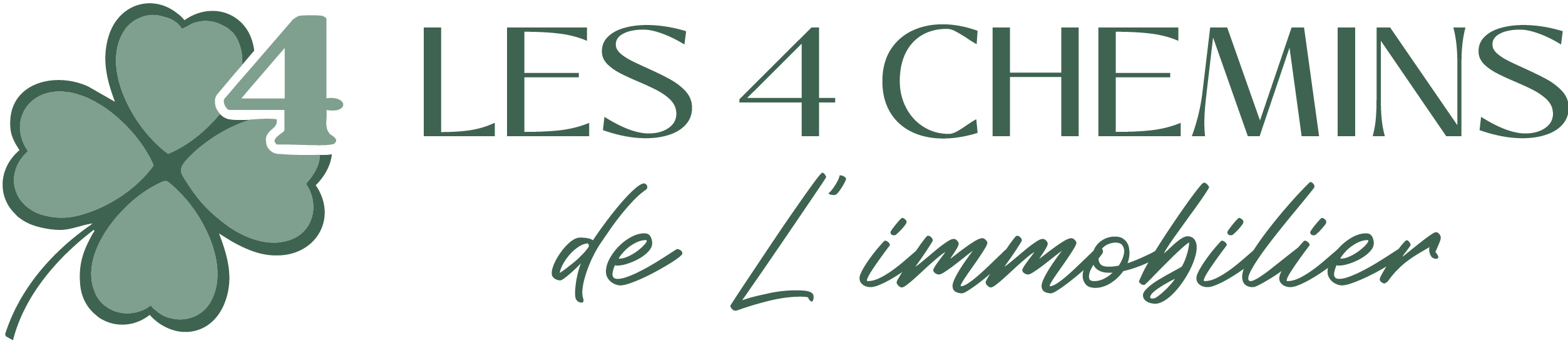 Logo 4 Chemins Immobilier