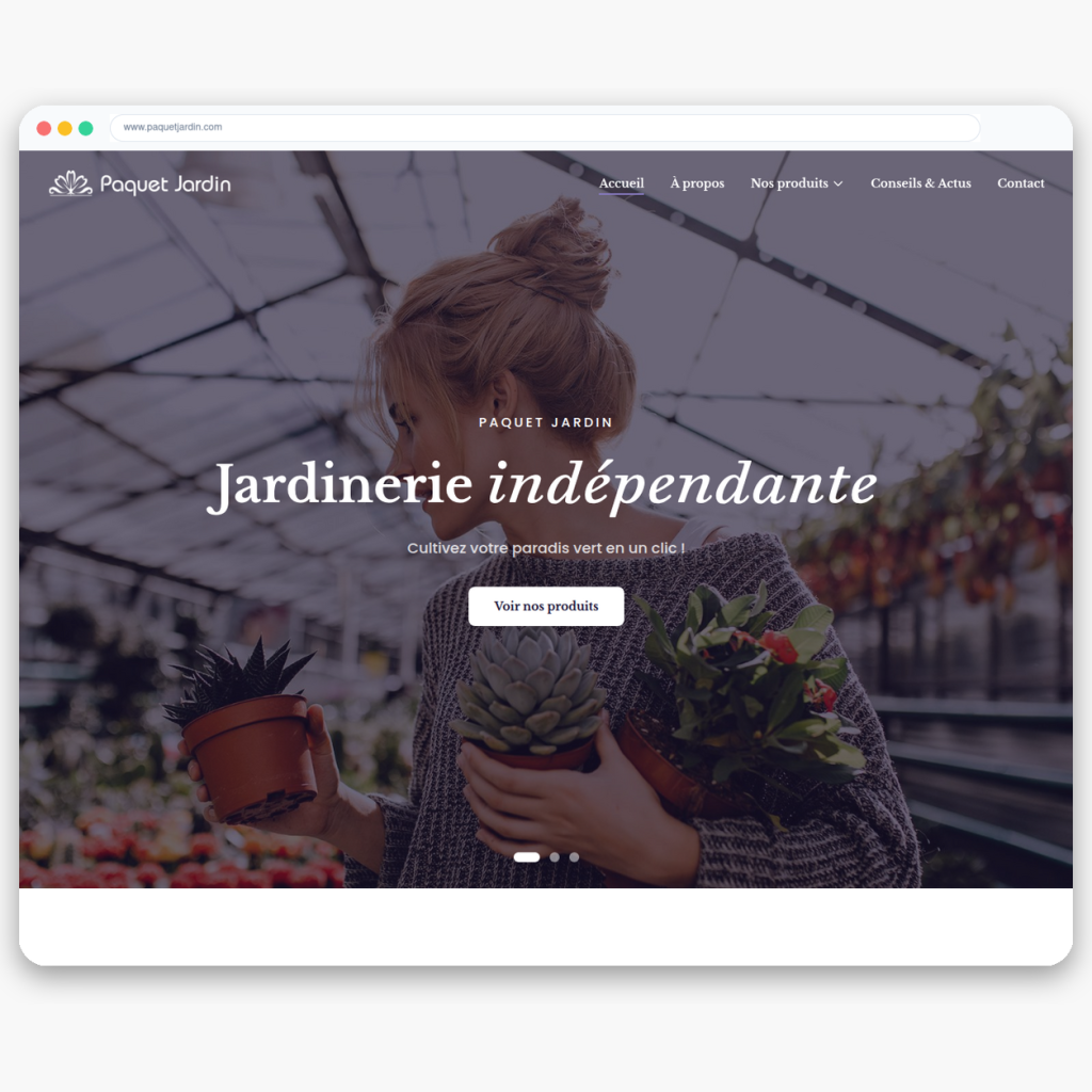Paquet Jardin