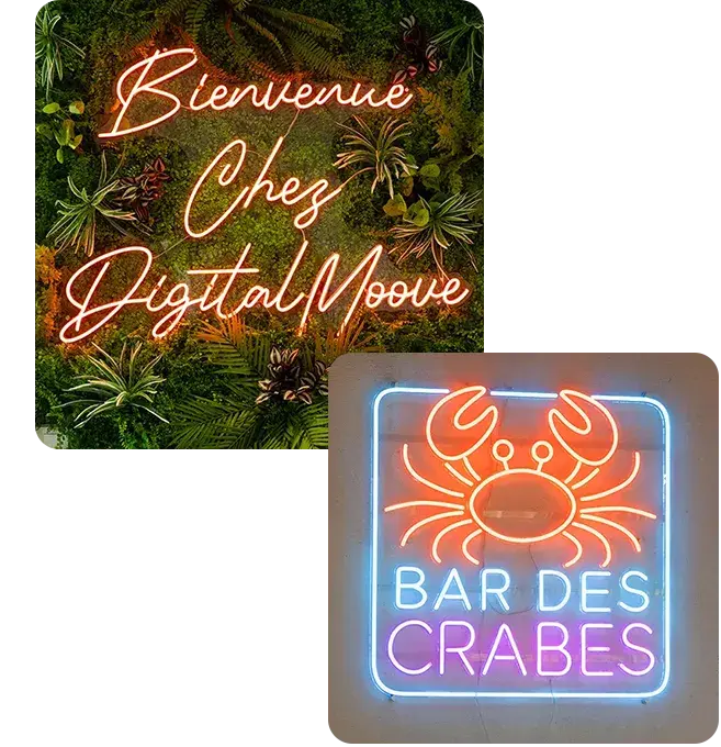 Enseigne Aix en Provence — Faites briller votre enseigne grâce aux néons personnalisés by Flexcolor