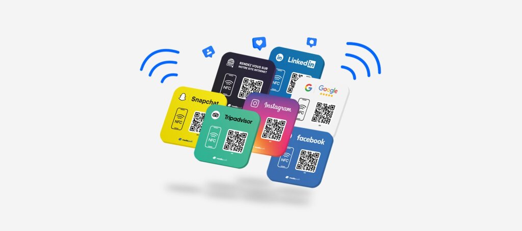 La technologie NFC : les plaques connectées Media Push